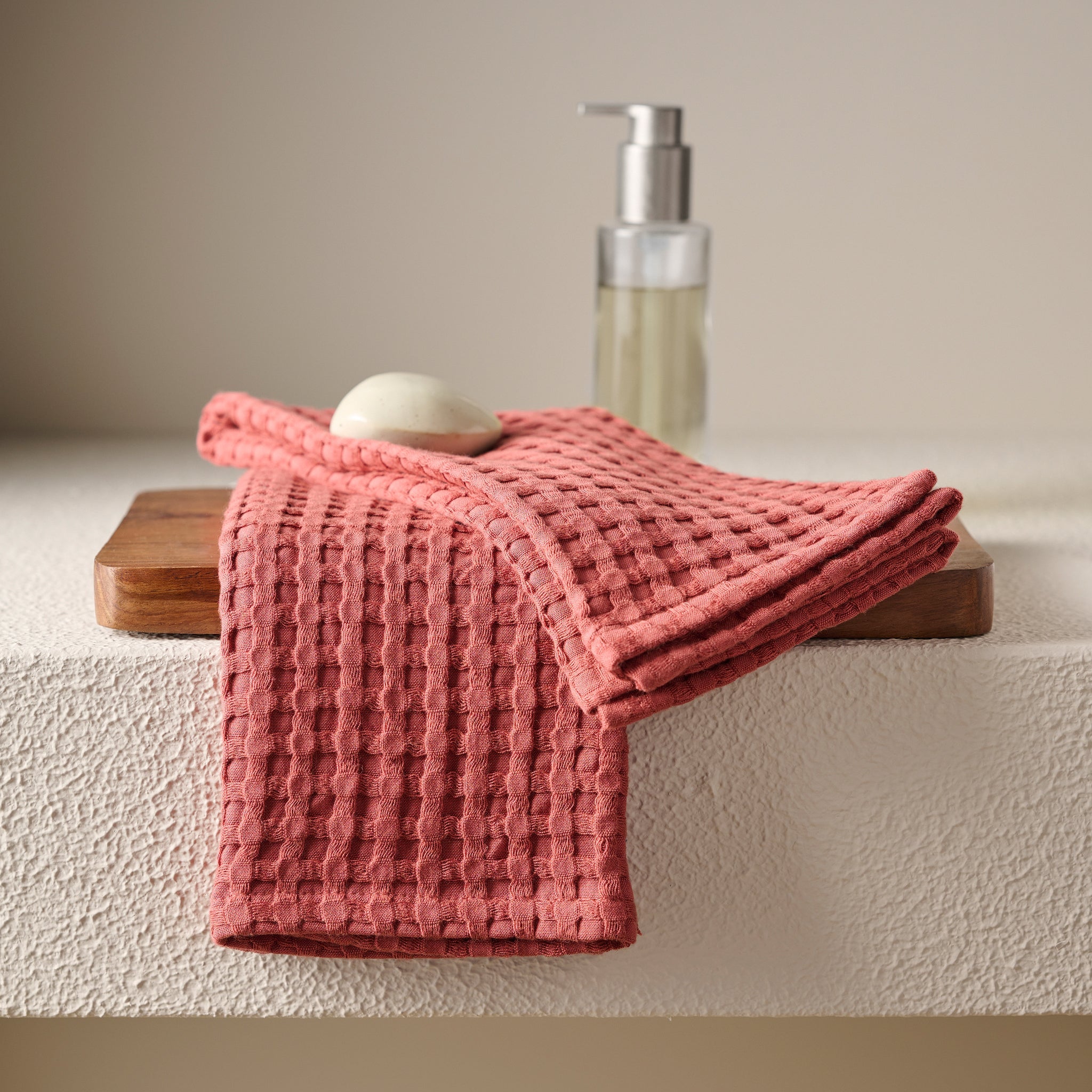 Mosaic | Cotton Bamboo | Waffle | Bath Set