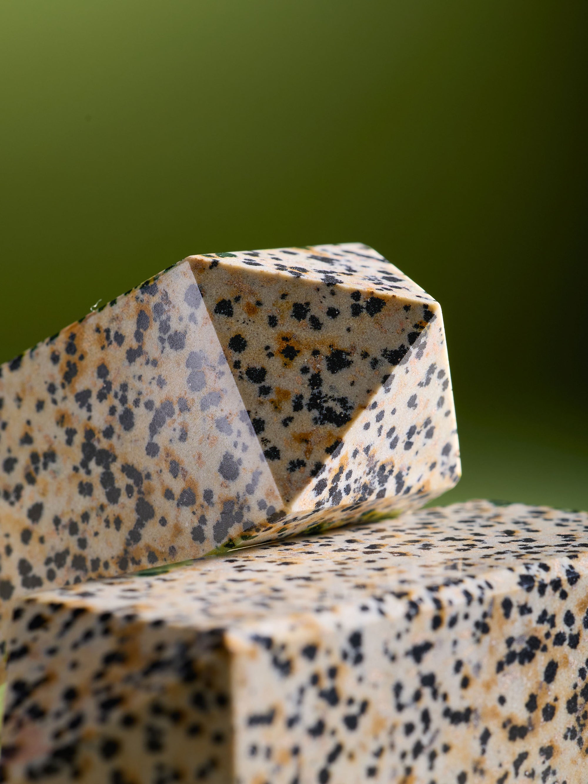 Semi-precious Gemstone - Dalmatian Tower