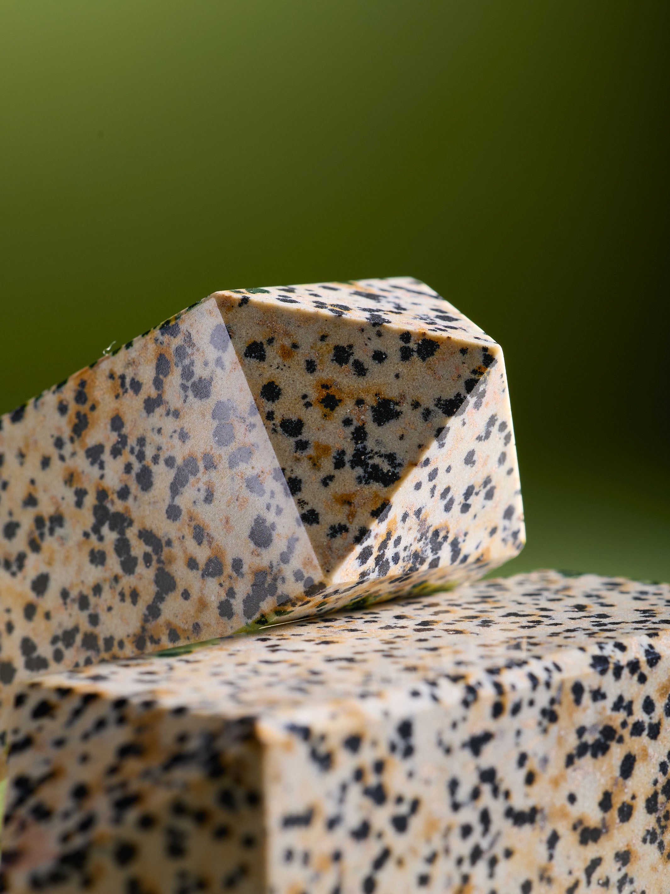 Semi-precious Gemstone - Dalmatian Tower