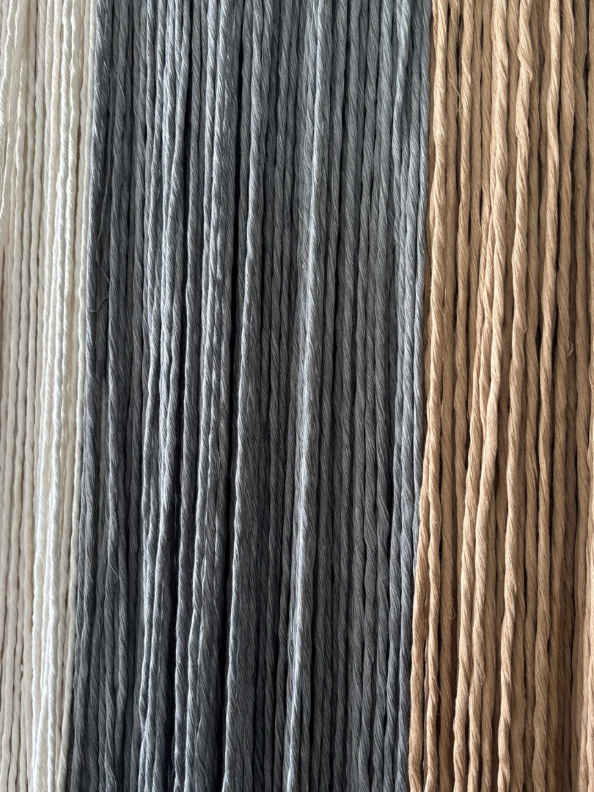 Gravity in Threads III Macrame Art for Modern Interiors