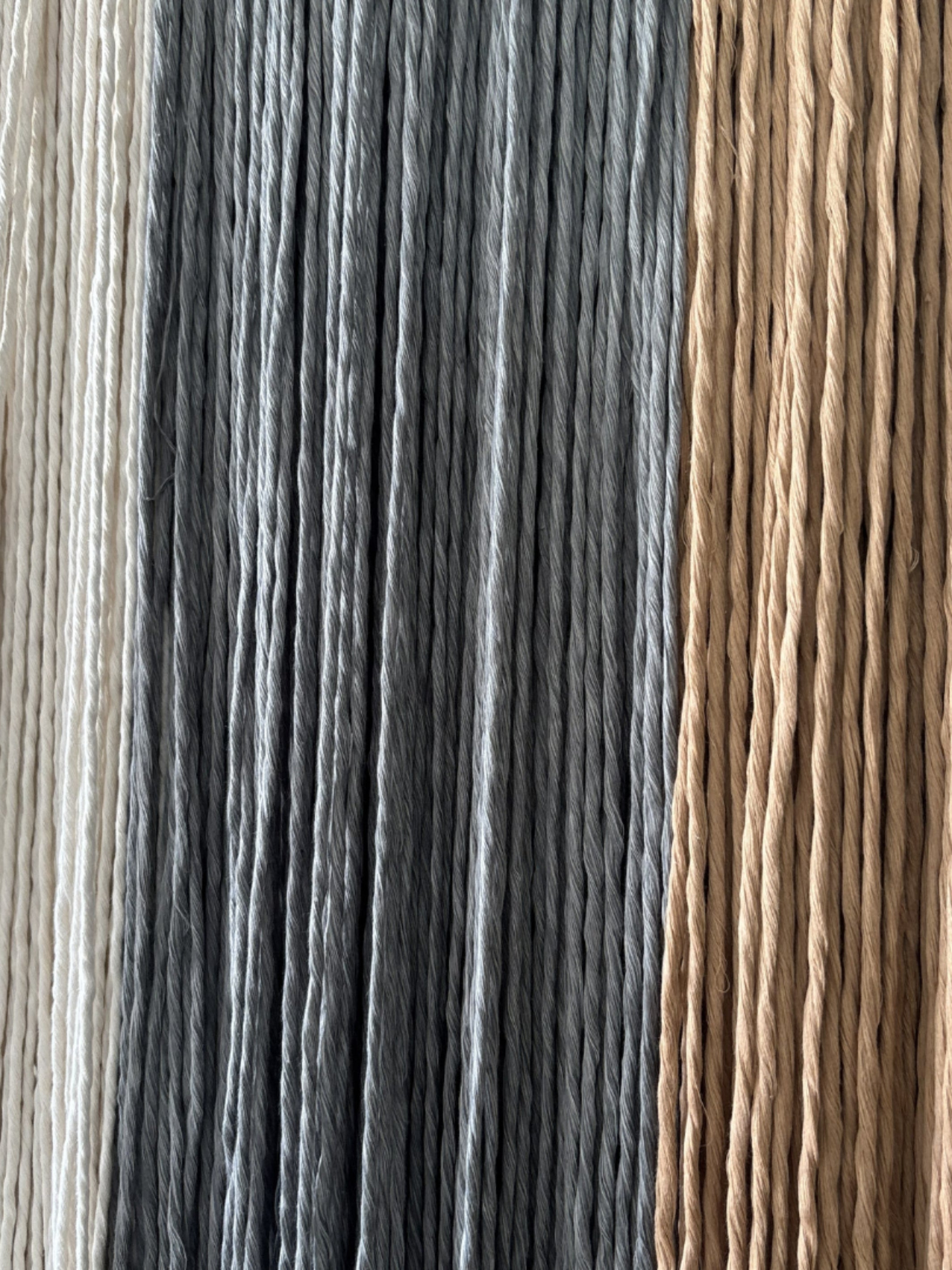 Gravity in Threads III Macrame Art for Modern Interiors