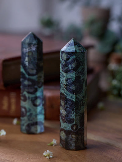 Semi-precious Gemstone - Kambaba Jasper Tower