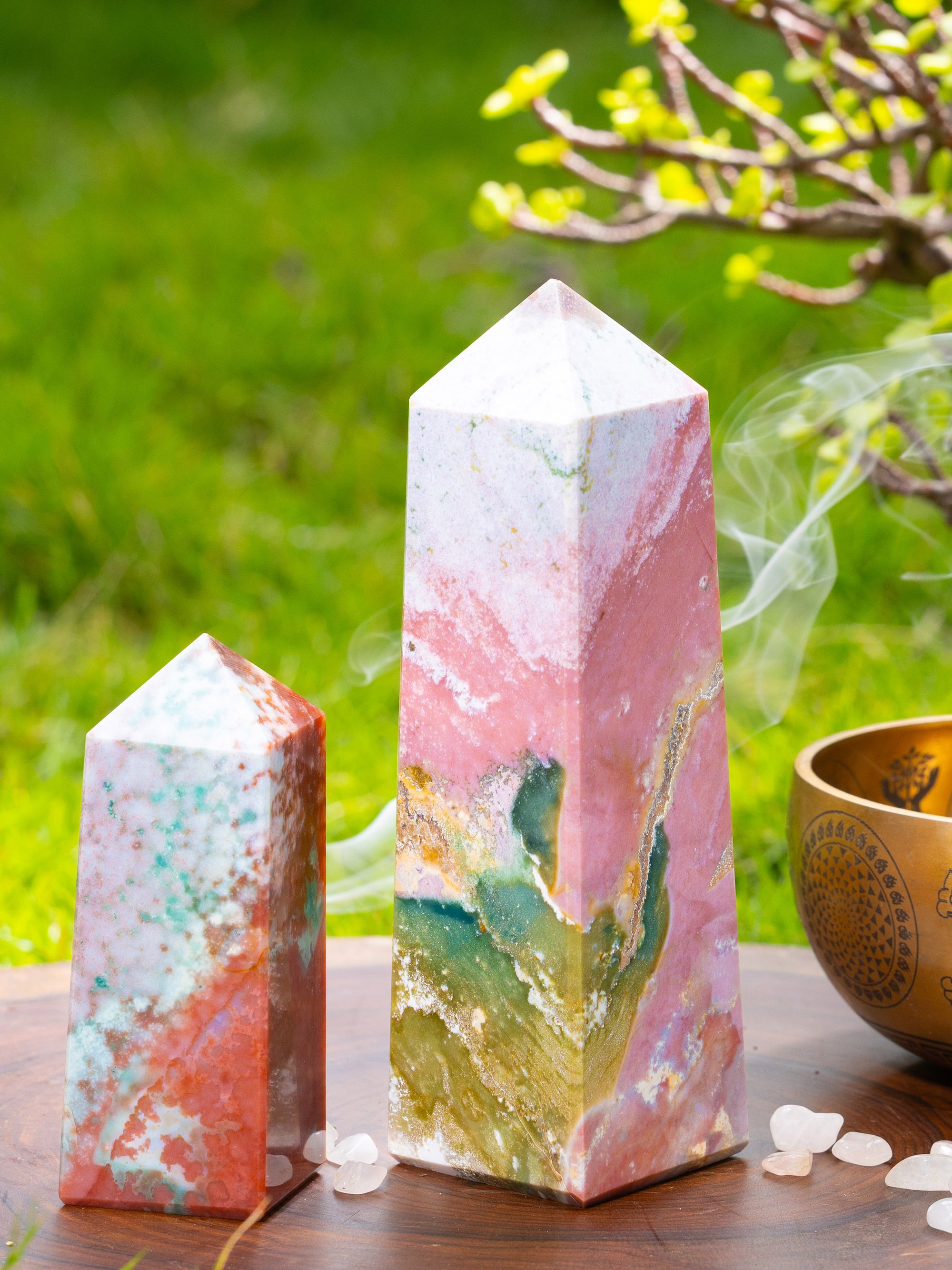 Semi-precious Stone - Agate Tower
