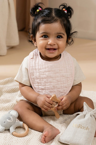 Organic Cotton Toddler Bib (Pack of 2)