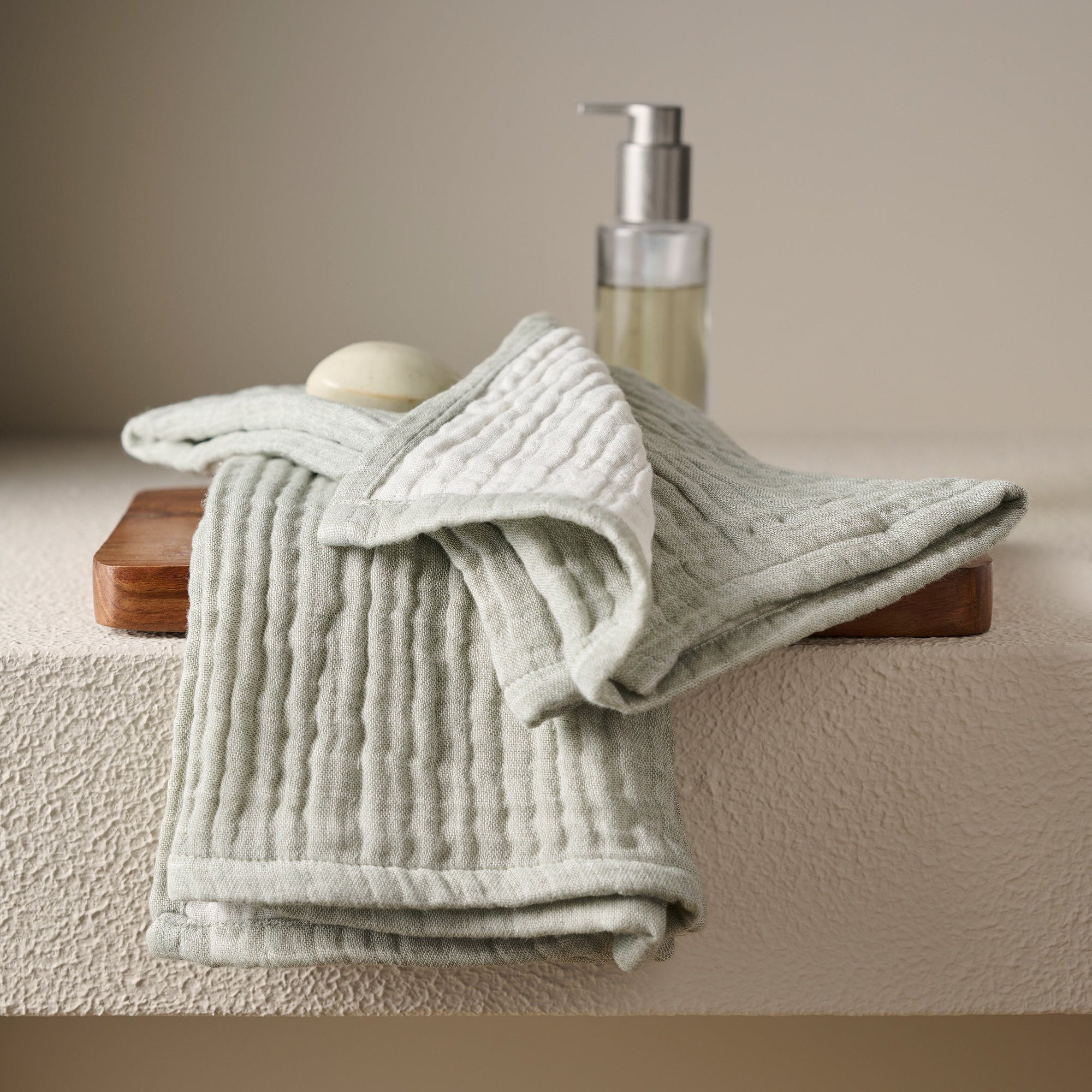 Opal | Cotton | Gauze | Bath Set
