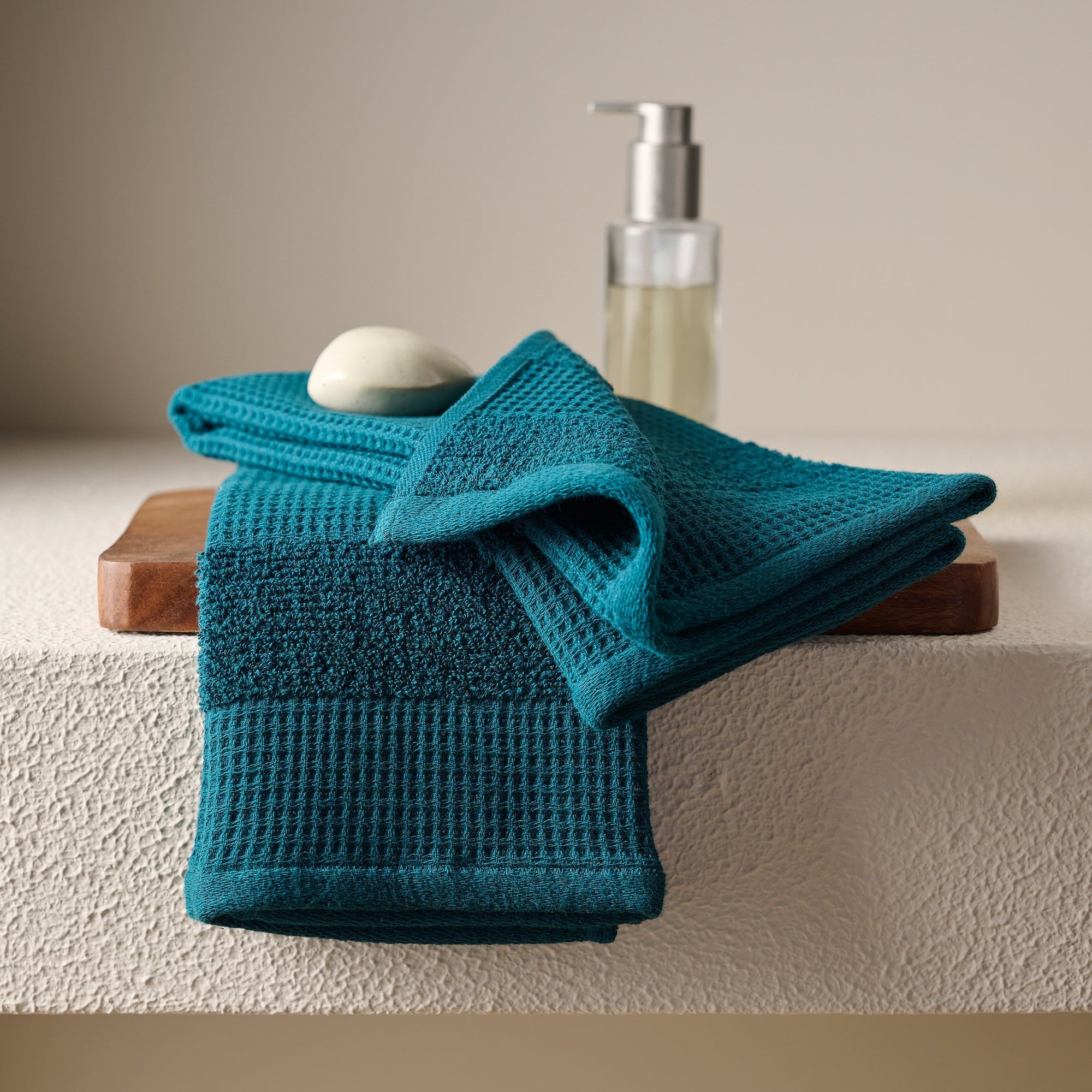 Pocket Square | Cotton | Waffle Terry | Bath Set