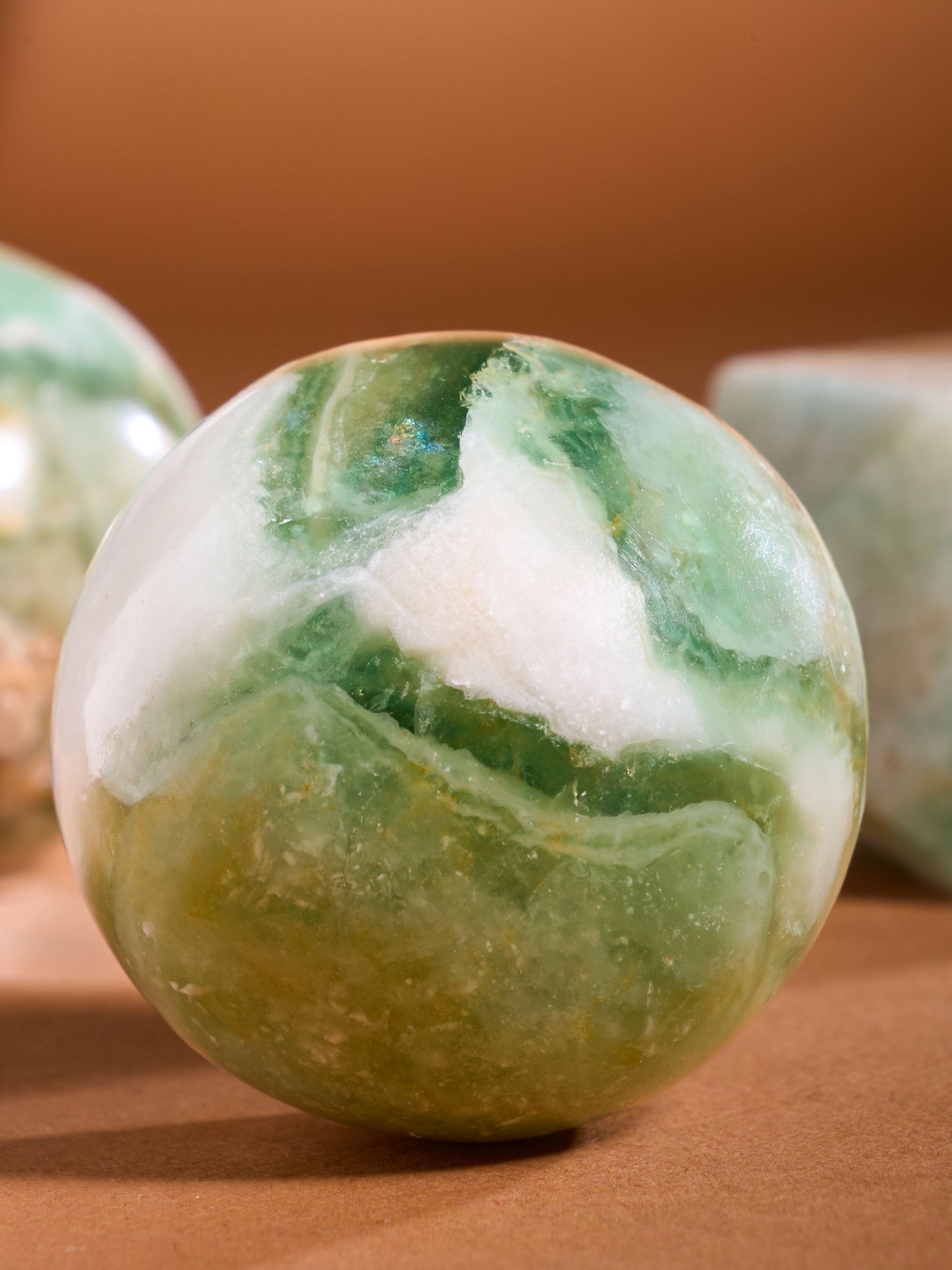 Semi-precious Gemstone - Fluorite Sphere