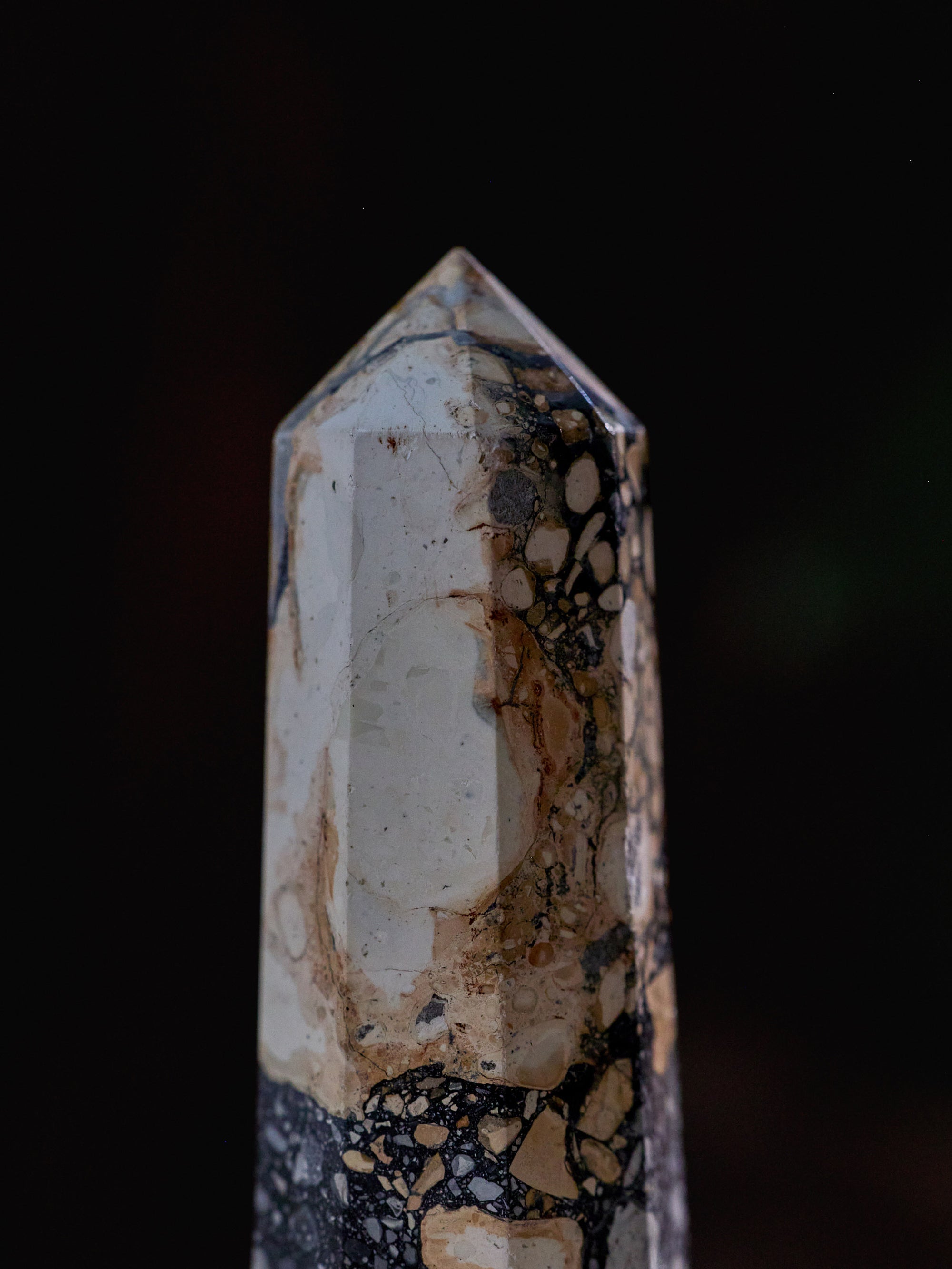 Semi-precious Gemstone - Maligano Jasper Tower