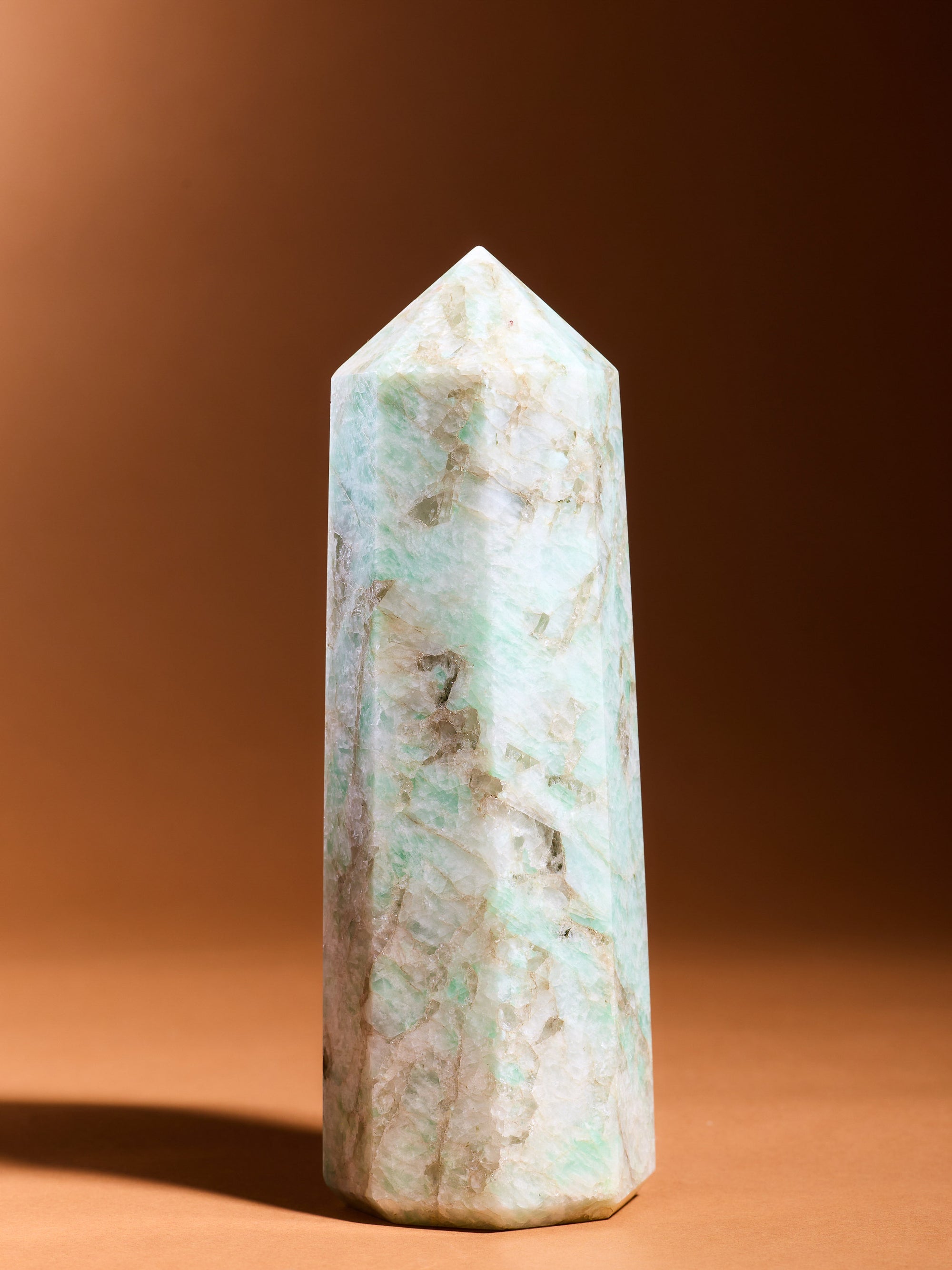 Semi-precious Gemstone - Amazonite Tower