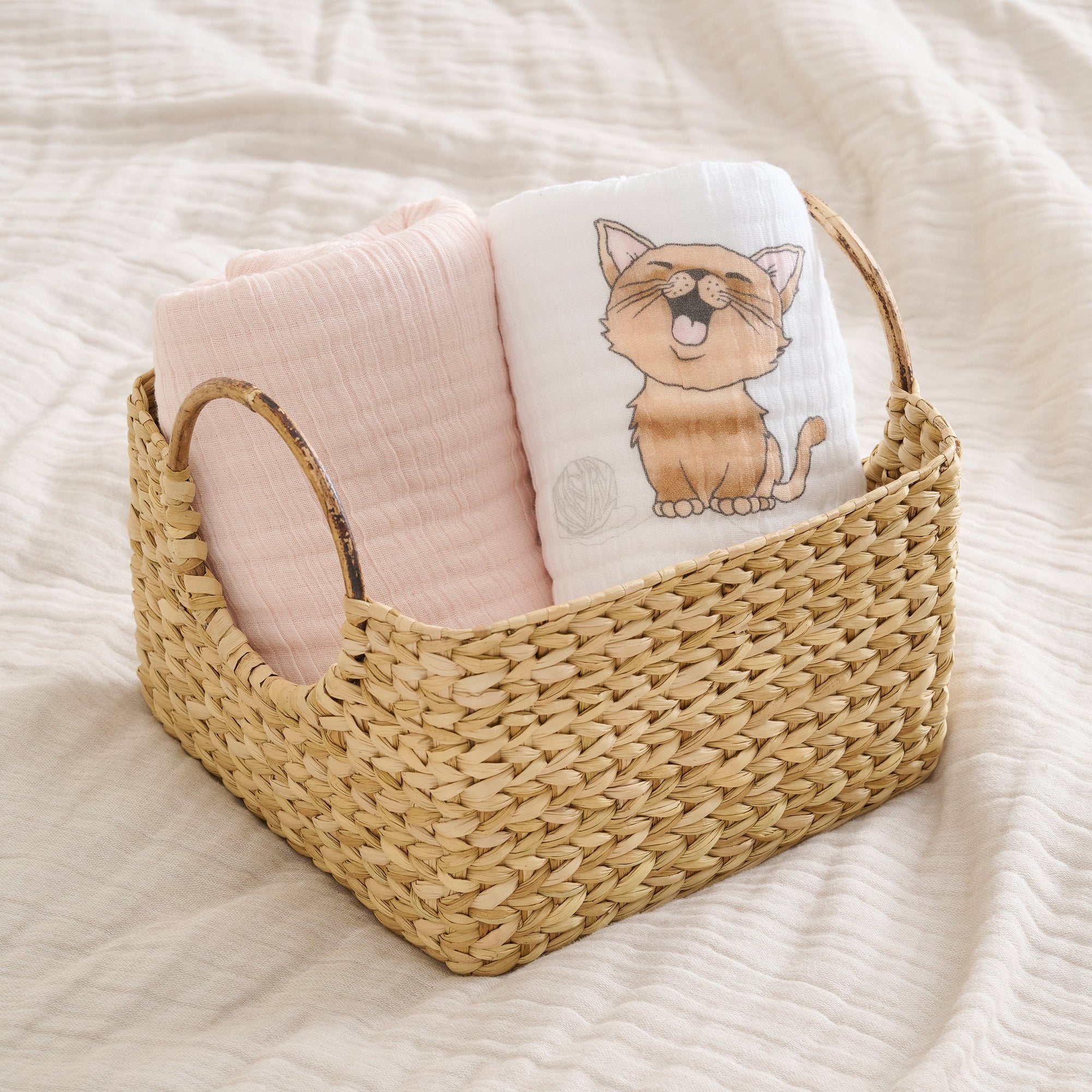 Little Kitten | Cotton Gauze | Bath Towel