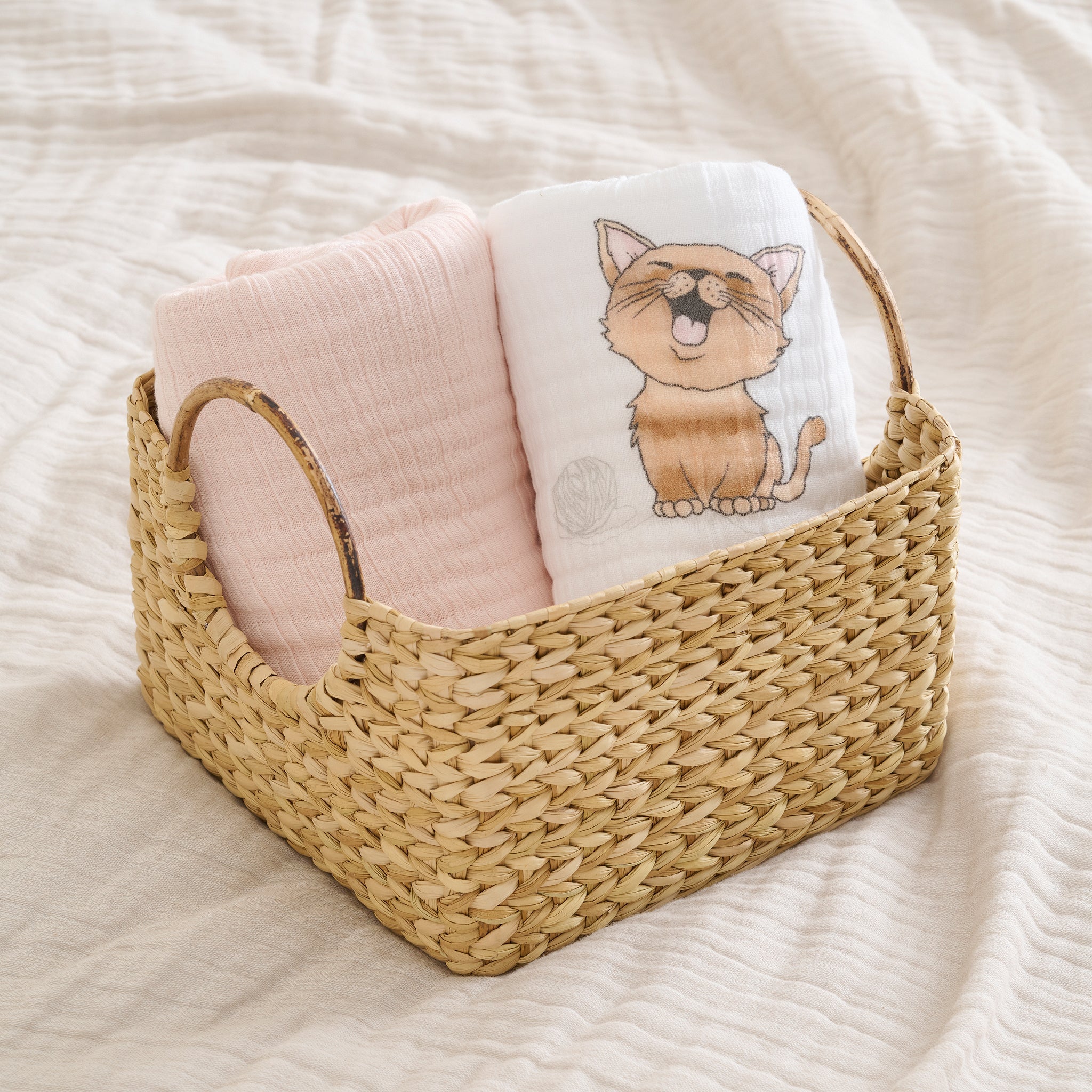 Little Kitten | Cotton Gauze | Bath Towel - Product Image 