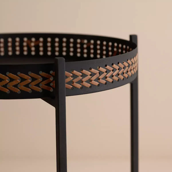 Weave Black Table