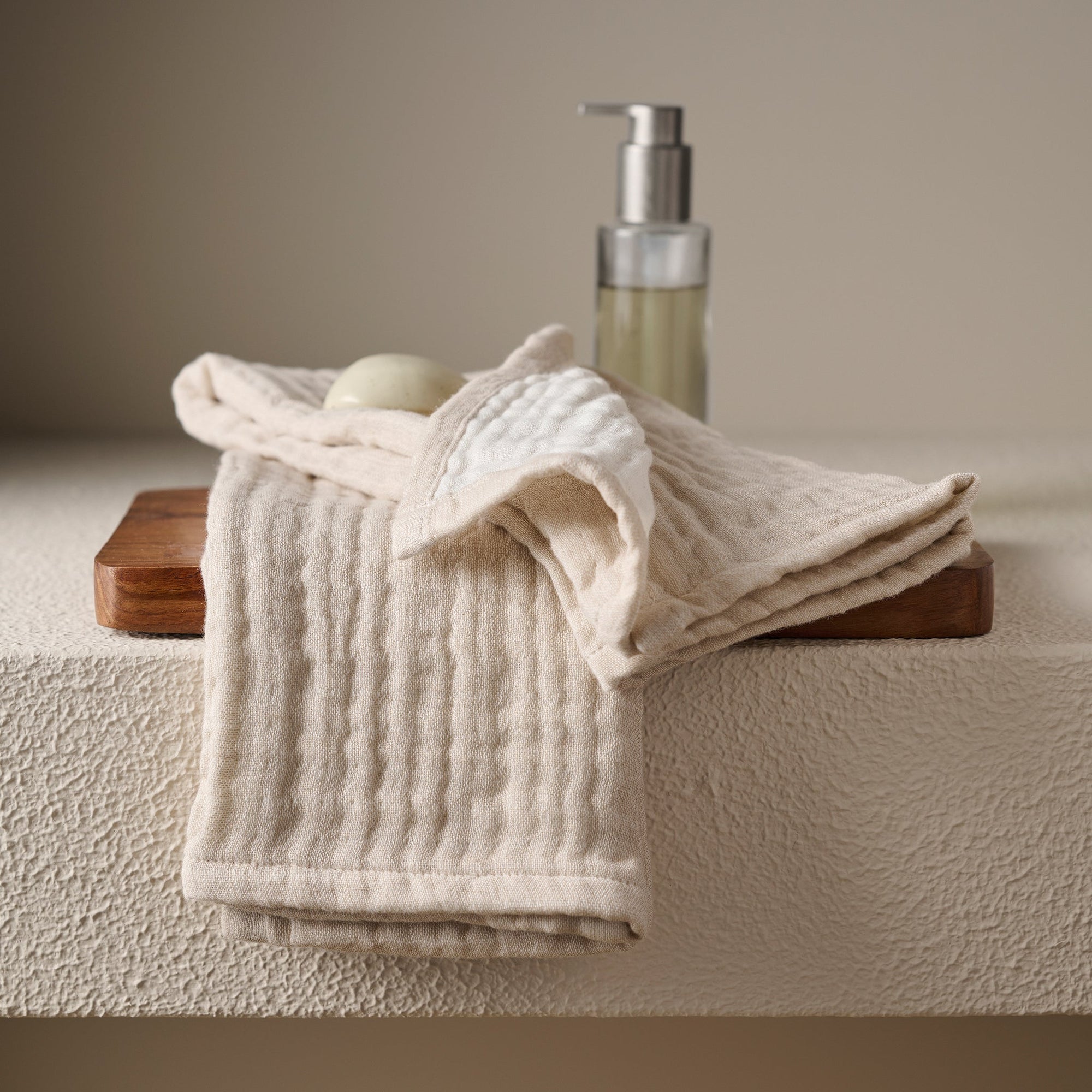 Opal | Cotton | Gauze | Bath Set