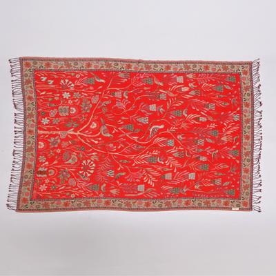 The Scarlet Garden Throw-2