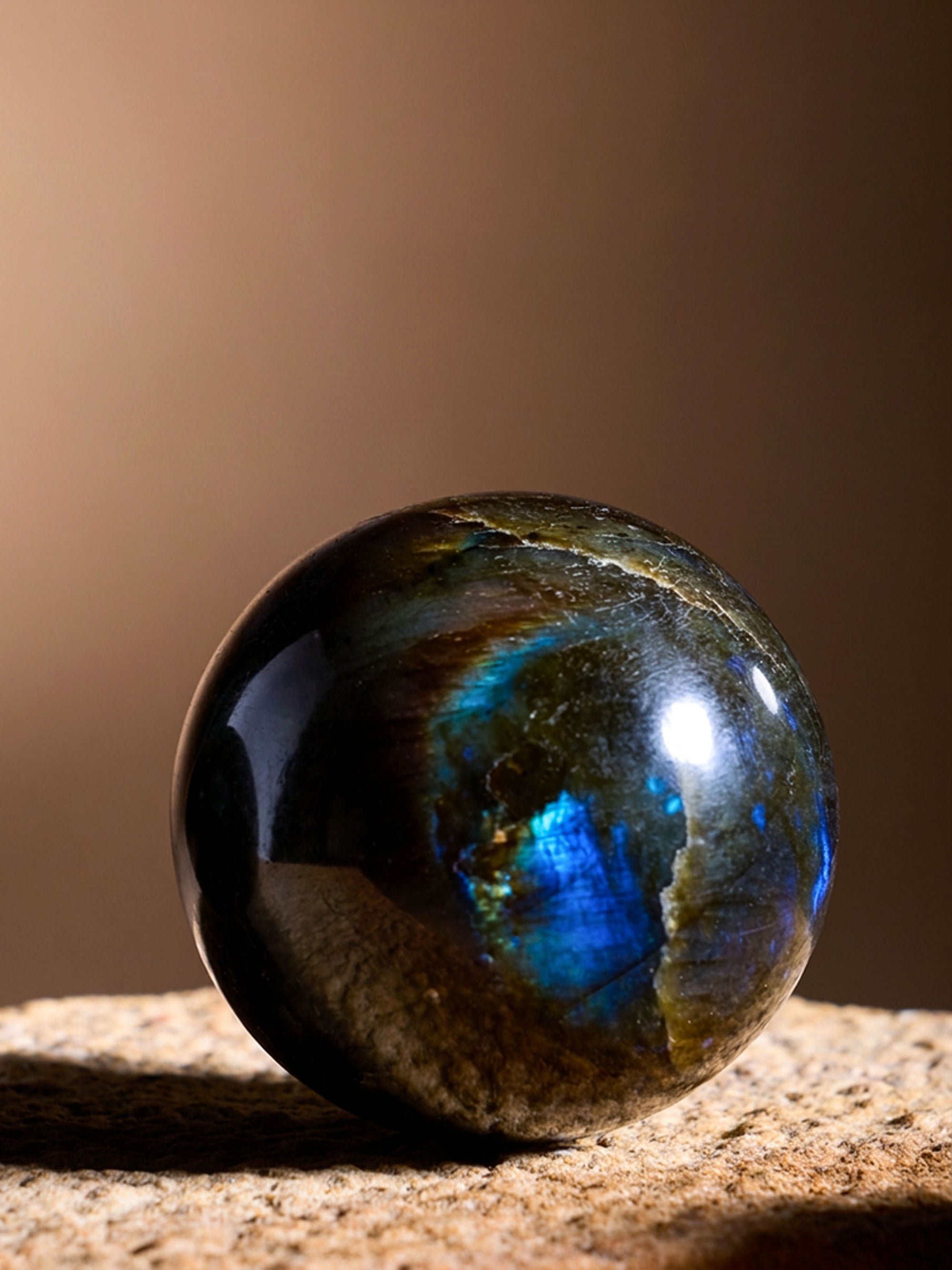 Semi-precious Gemstone - Labradorite Sphere