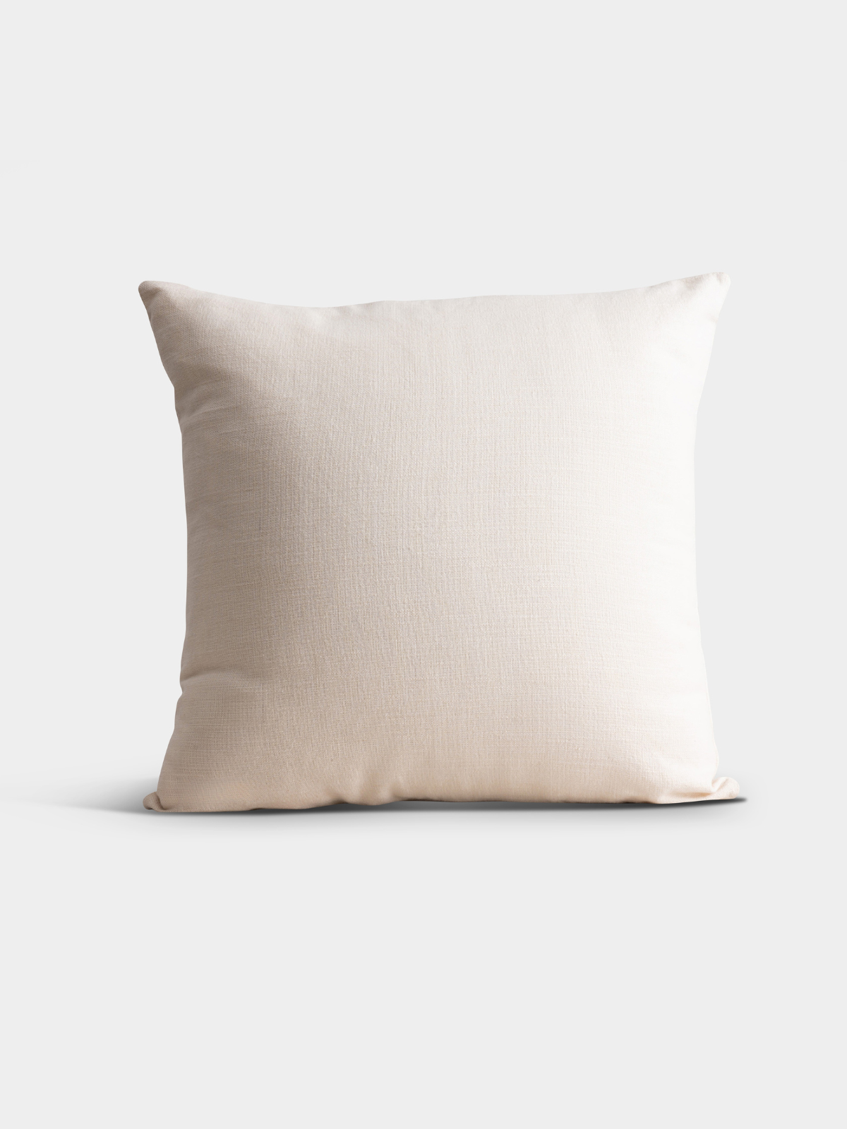 Niseko White Cotton Cushion Cover
