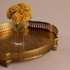 Victorian Curve Tray Large Gold