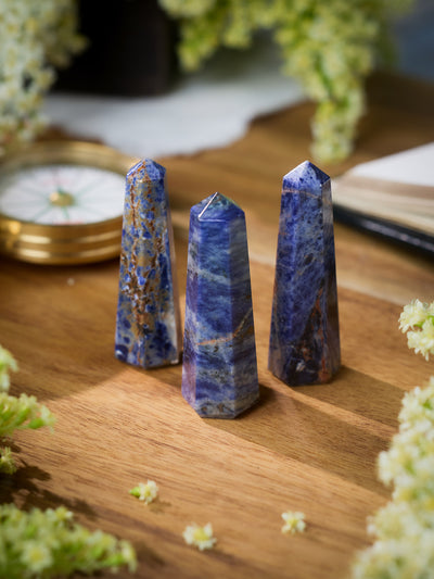 Semi-precious Stone - Sodalite Tower