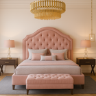 Sabrina Velvet Bed