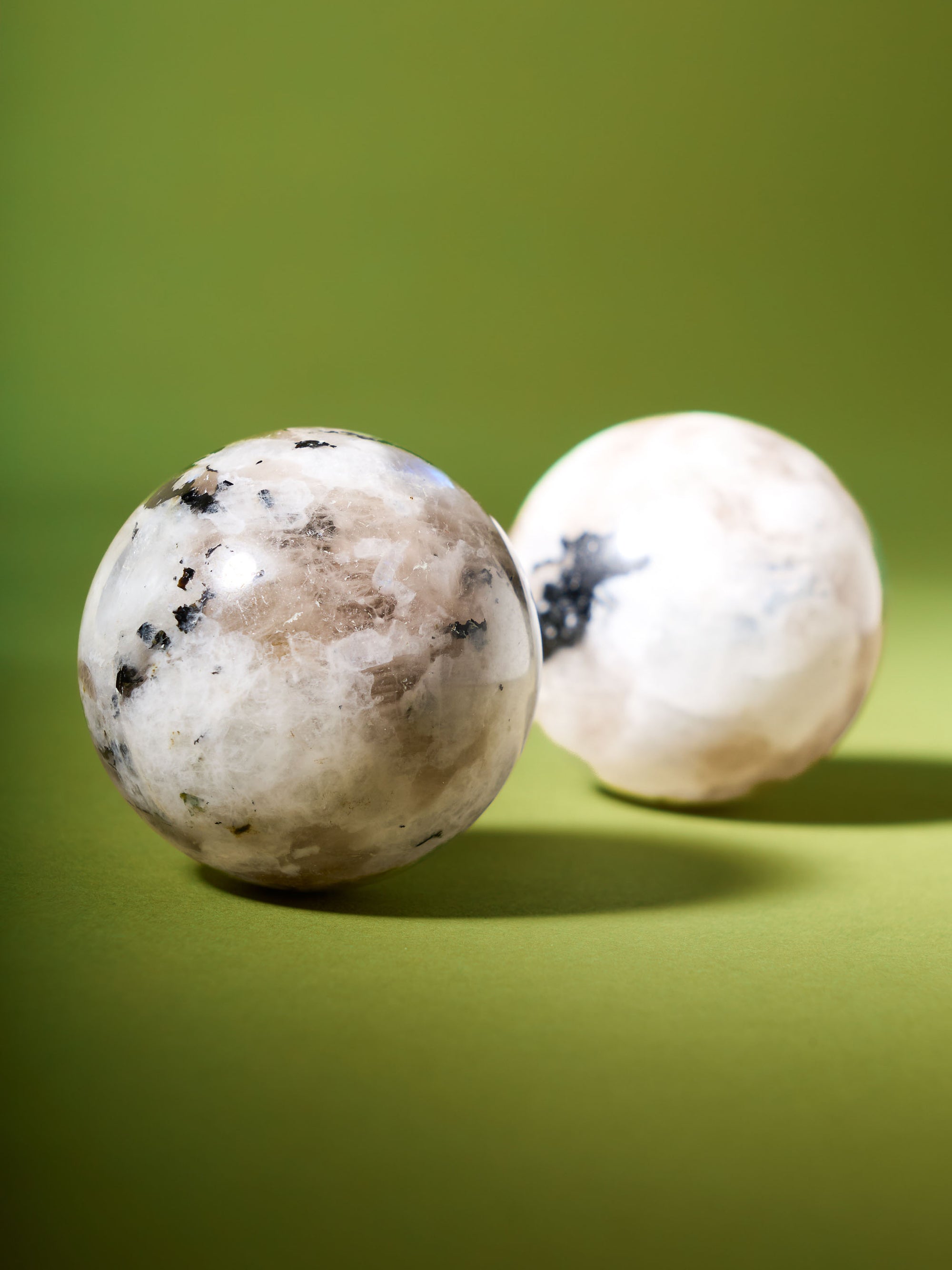 Semi-precious Gemstone - Rainbow Moonstone Sphere