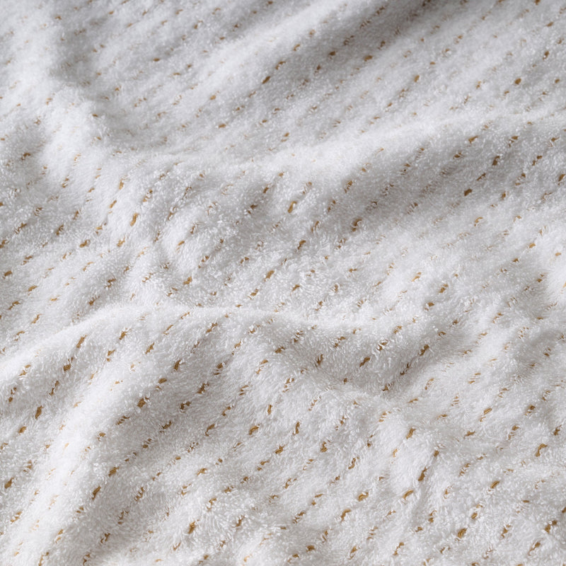 Drizzle | Cotton | Dobby Stripe Terry | Bath Towel