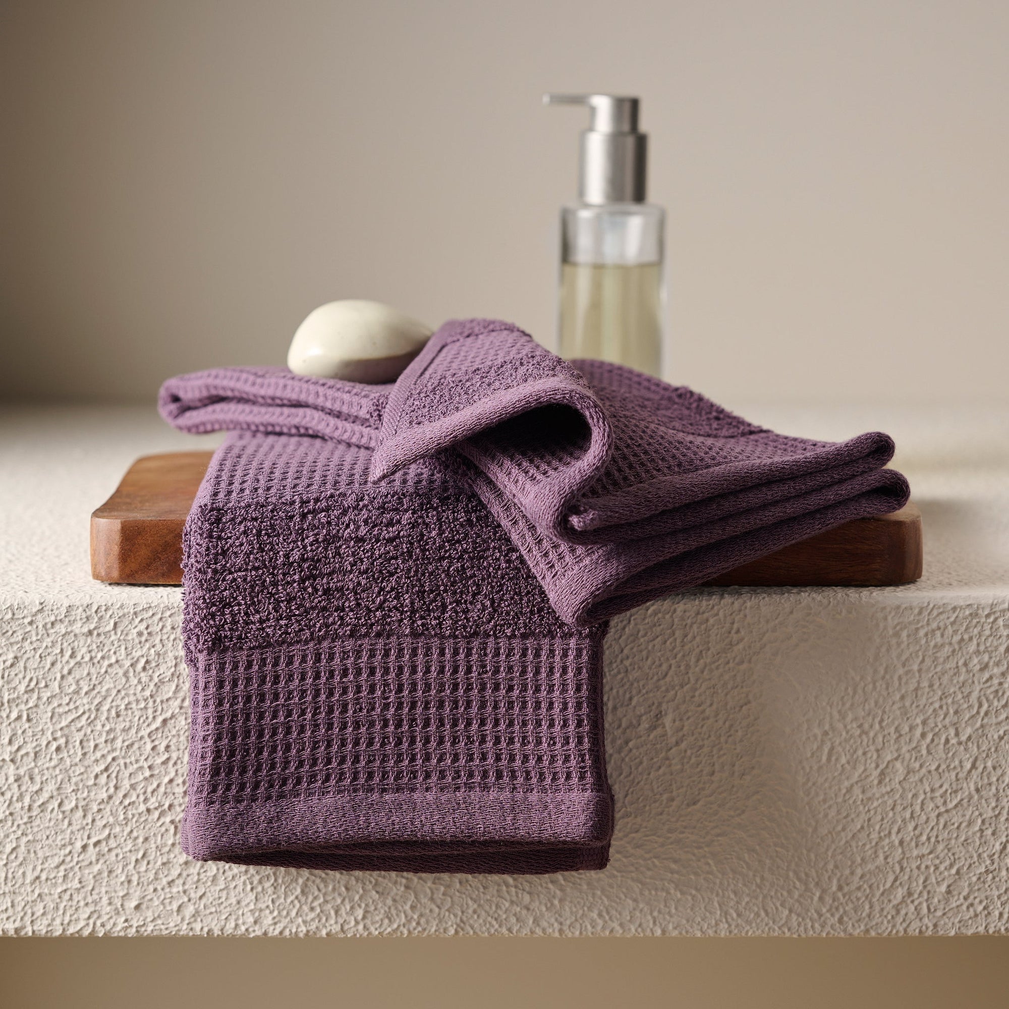 Pocket Square | Cotton | Waffle Terry | Bath Set