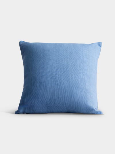 Provence Pastel Blue Cotton Cushion Cover