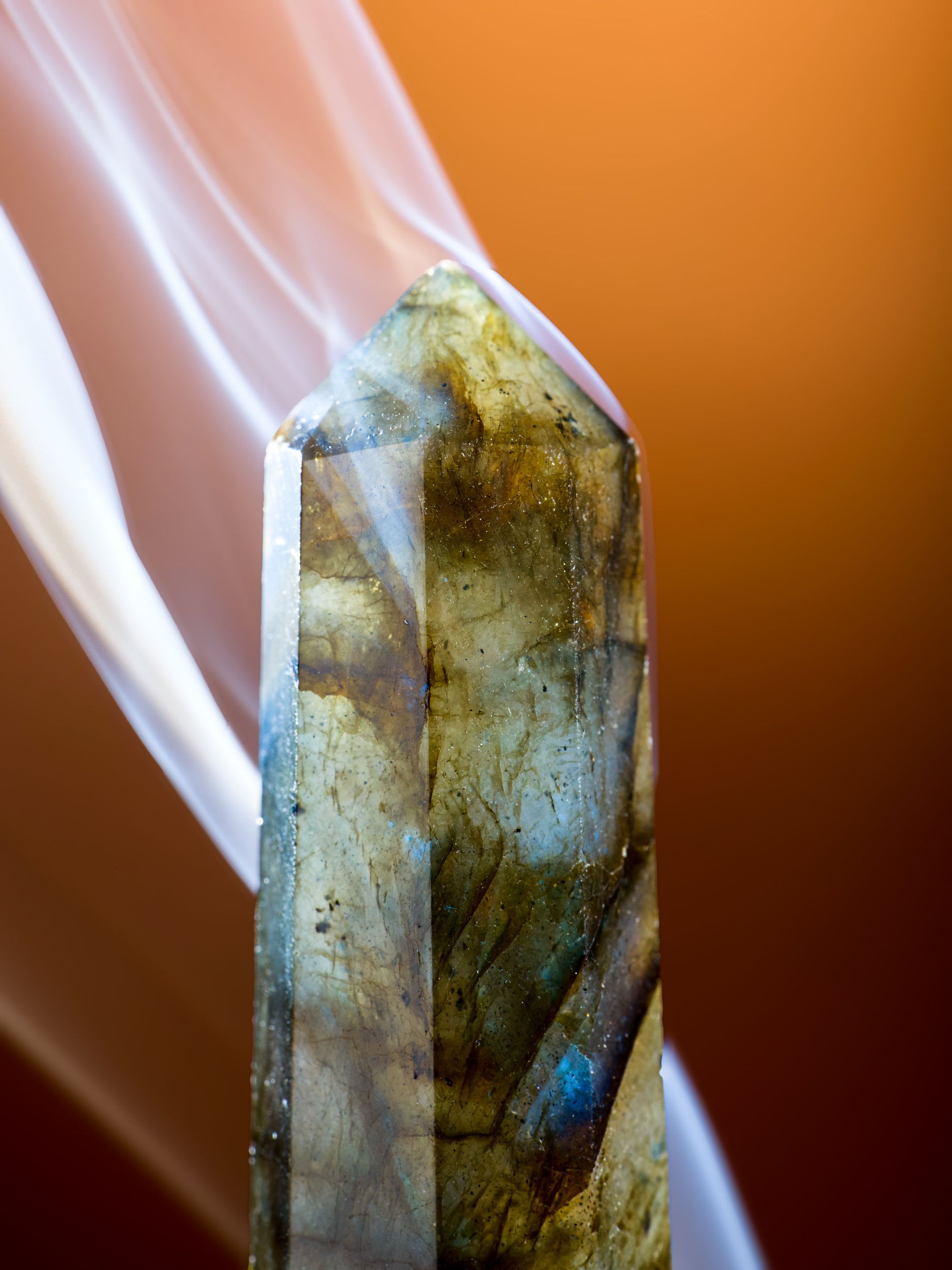 Semi-precious Gemstone - Labradorite Tower