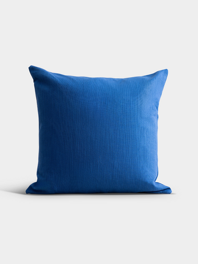 Navagio Midnight Blue Cotton Cushion Cover