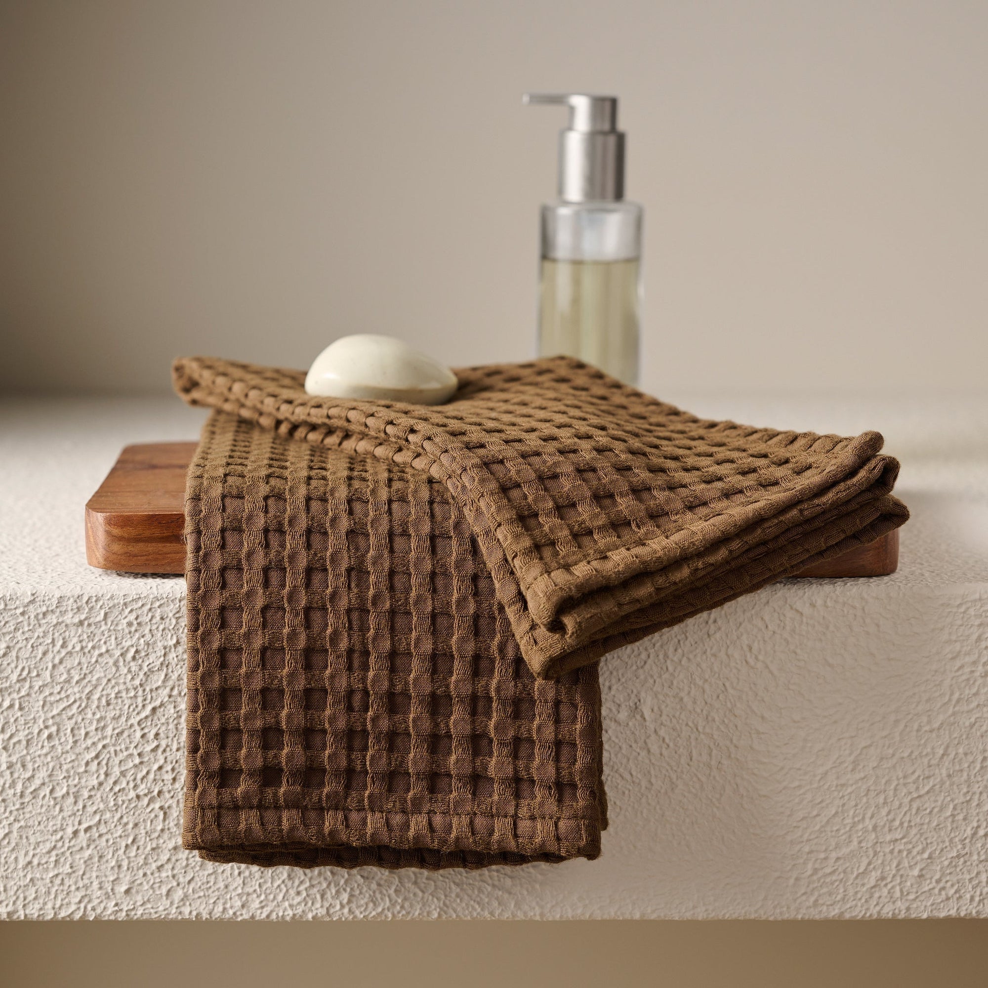Mosaic | Cotton Bamboo | Waffle | Bath Set