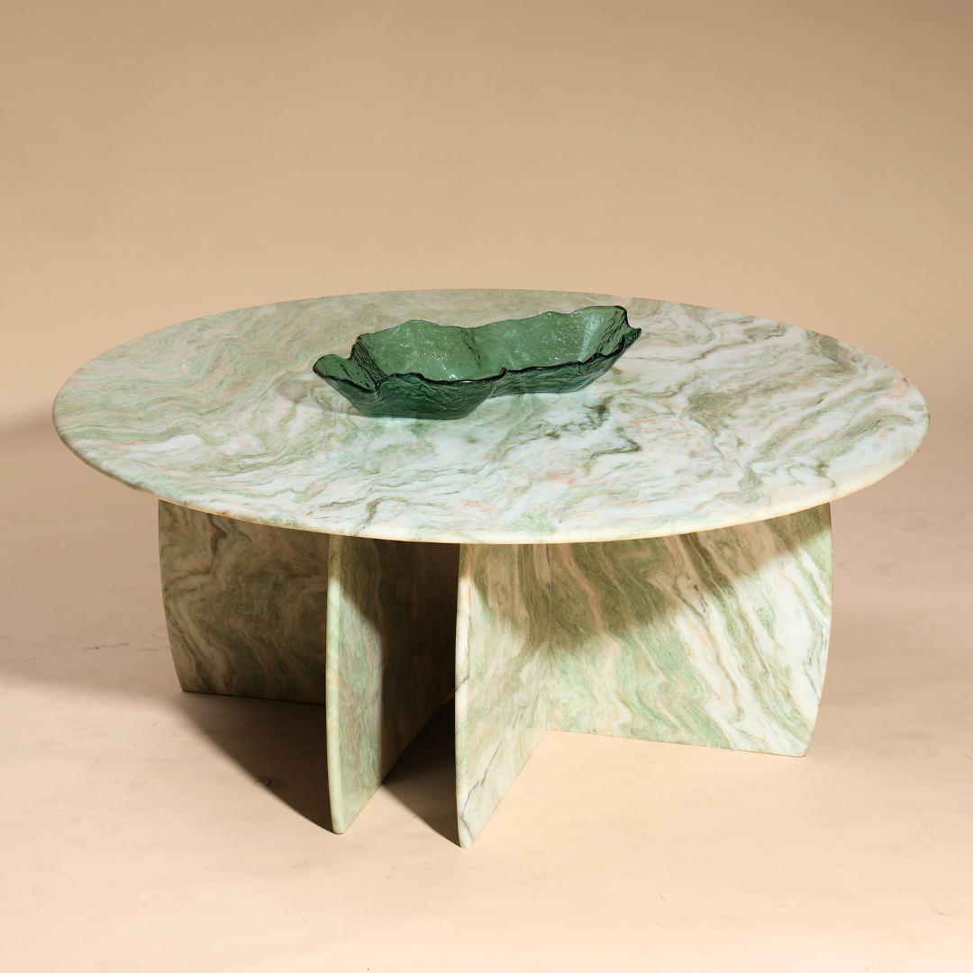 Raio Marble Table - Pista
