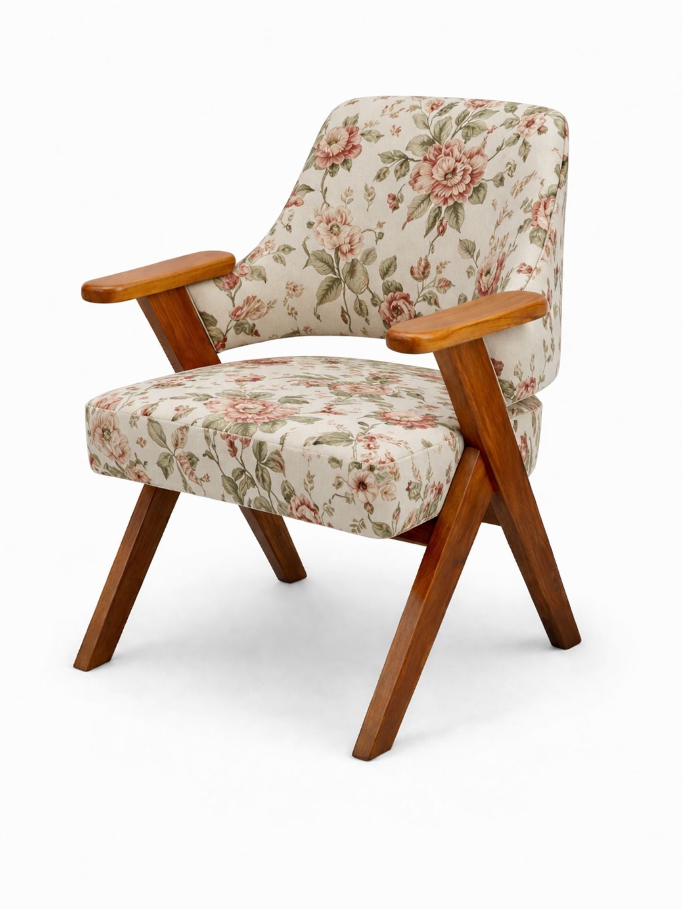 Yuki Contemporary Wooden Lounge Chair