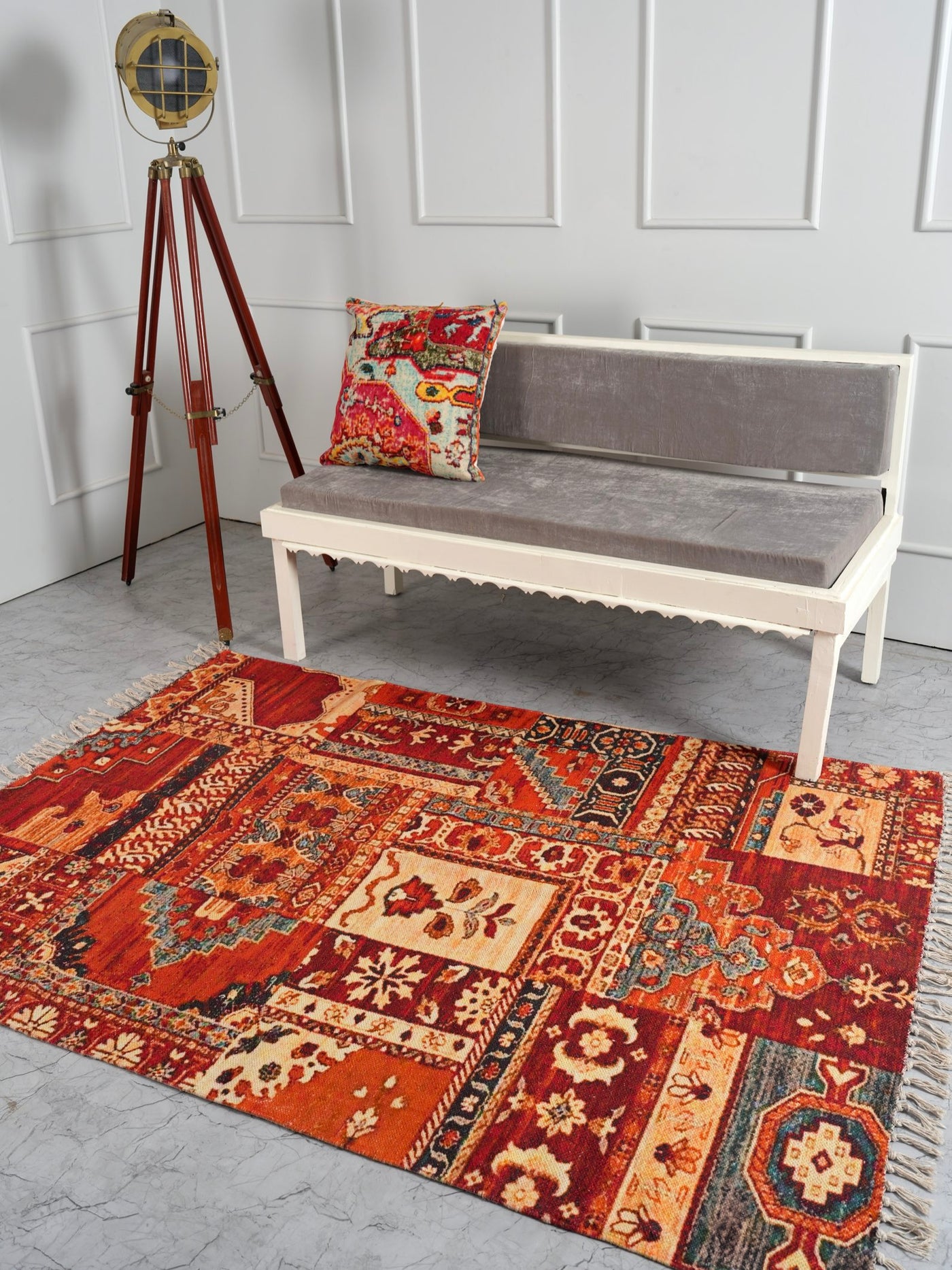 Scarlet Heritage Printed Rug