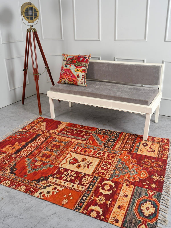 Scarlet Heritage Printed Rug