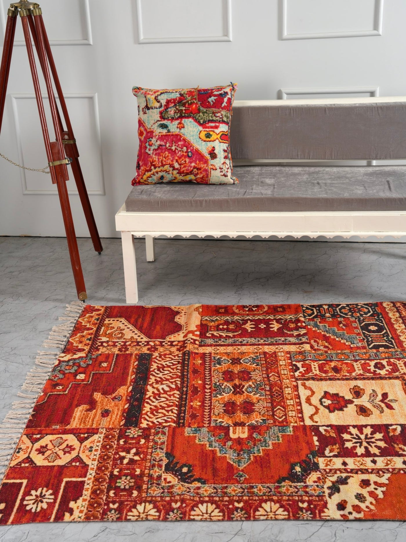 Scarlet Heritage Printed Rug