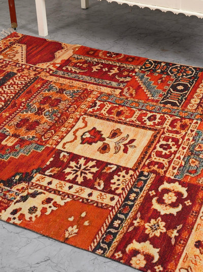 Scarlet Heritage Printed Rug