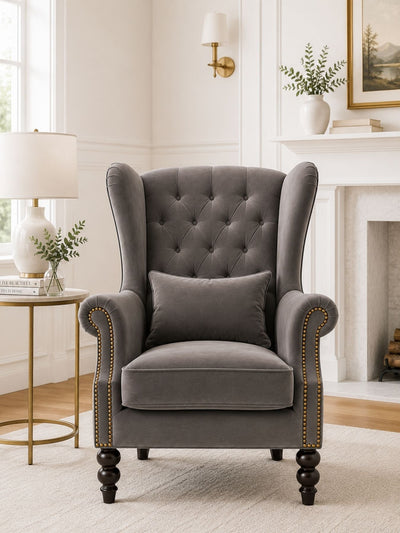 Haloria Wingback Chair