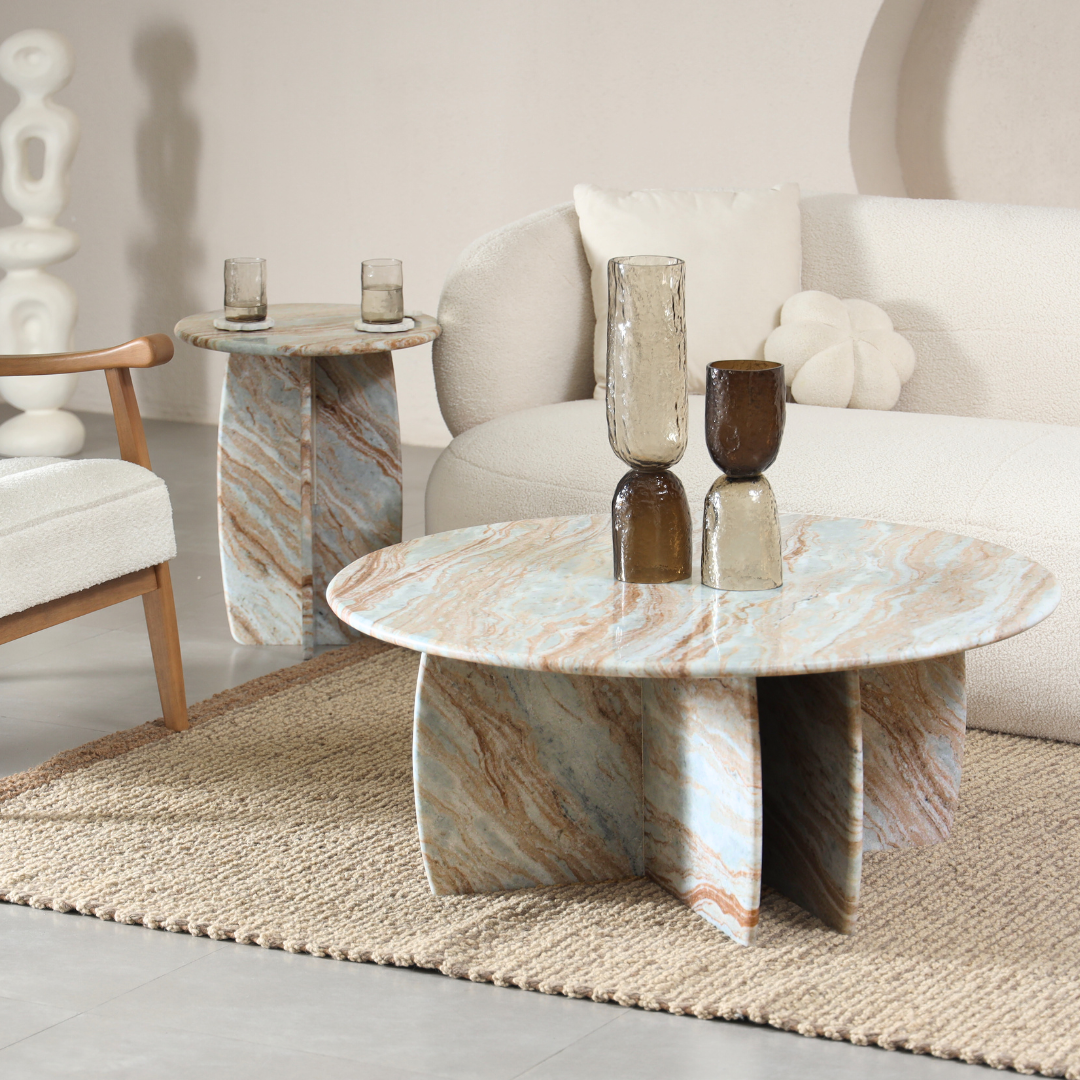 Raio Marble Table - Jupiter