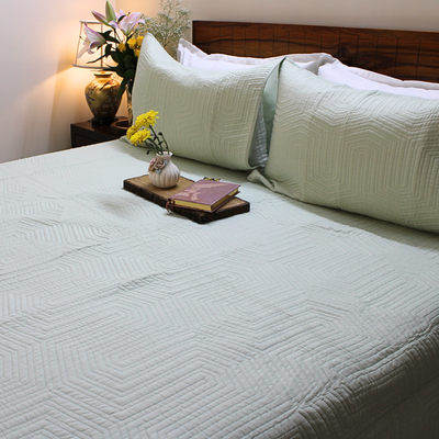 Serene Stich Quilted Bed Cover-PM