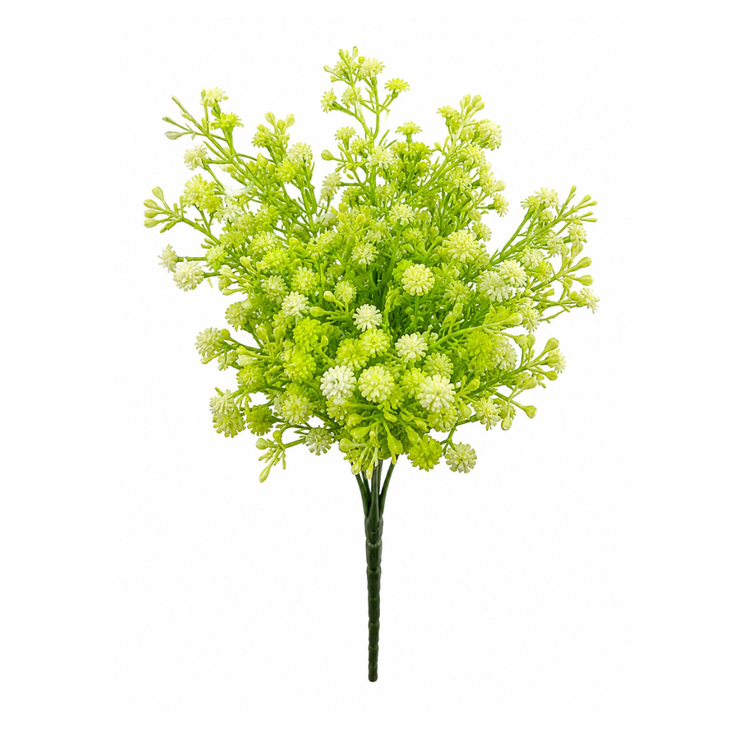 Garden Mist Green Gypsophila Artificial Flower | Diwali Decor - https://artecasa.in/