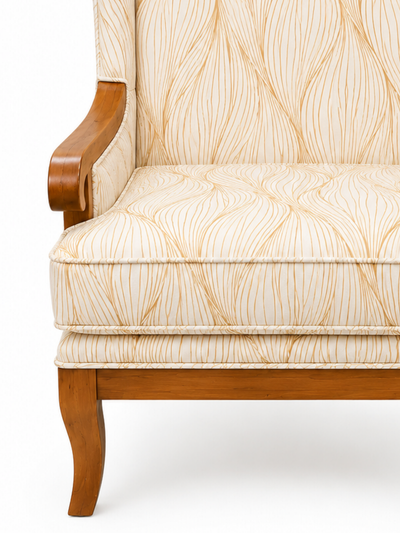 Evara Premium Wingback Lounge Chair
