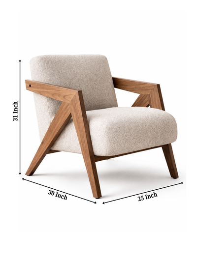 Alvyn Nordic Armchair Chair