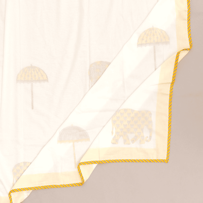Floral Hues Muslin Dohar