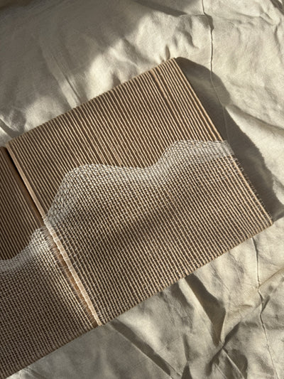 Threaded Waves Modern Thread Art