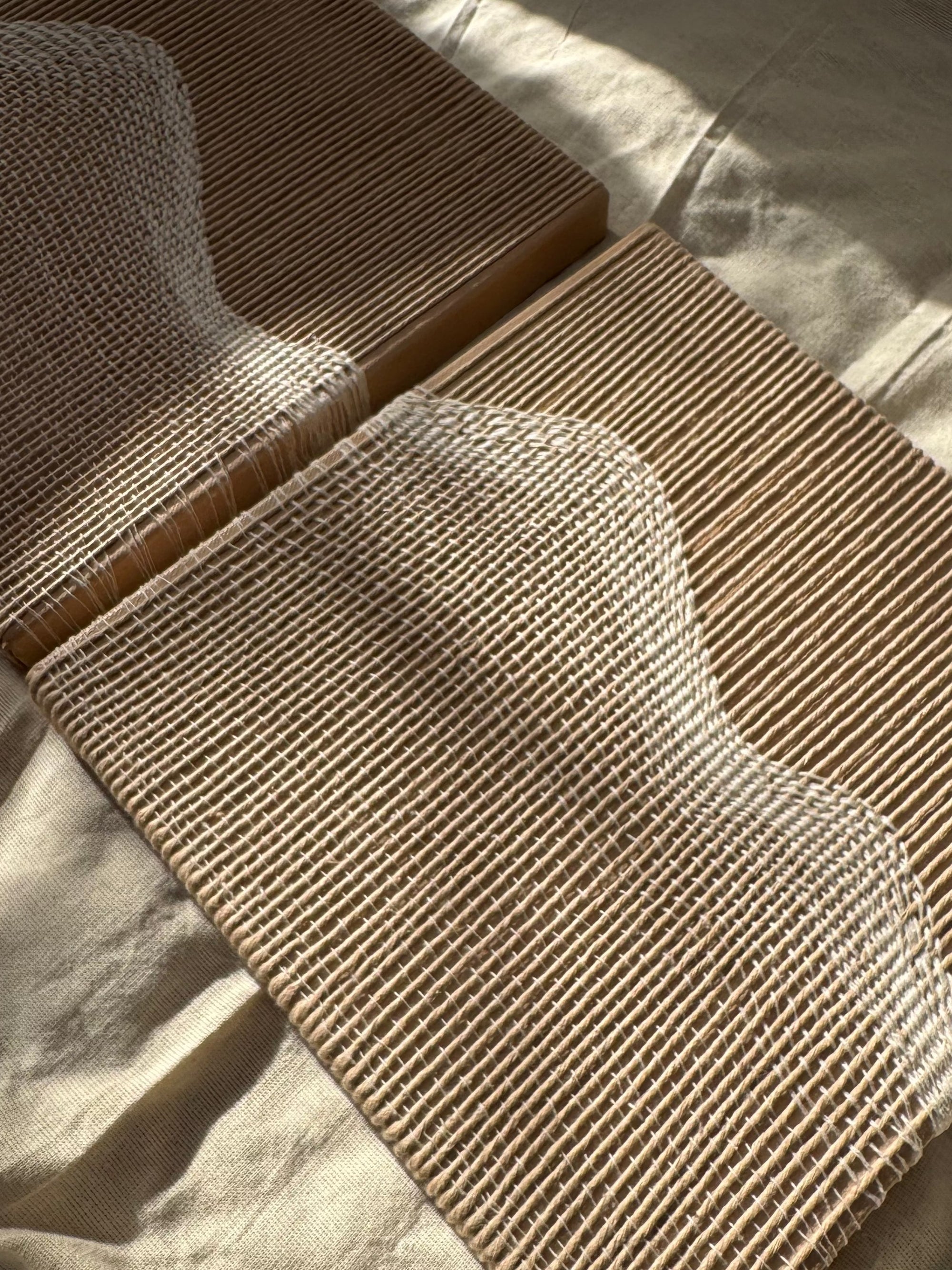 Threaded Waves Modern Thread Art