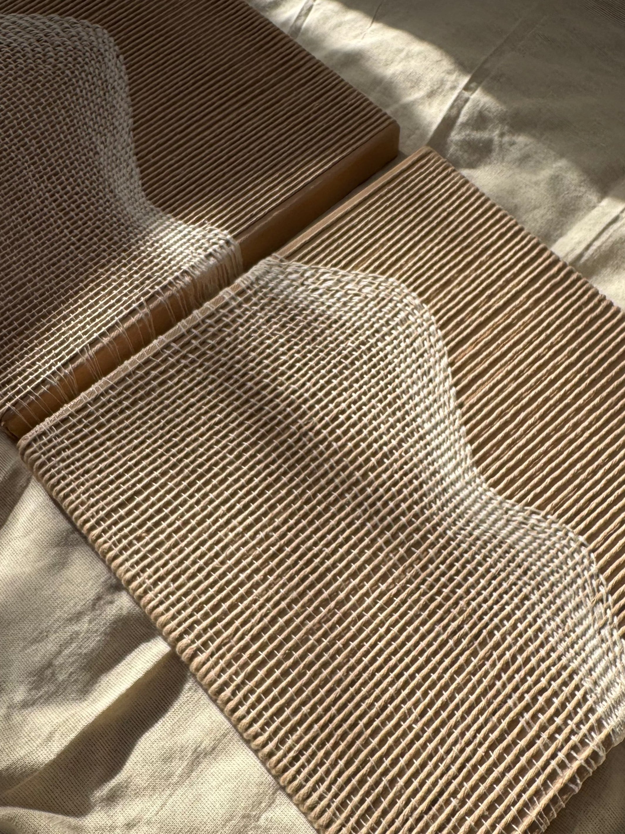 Threaded Waves Modern Thread Art