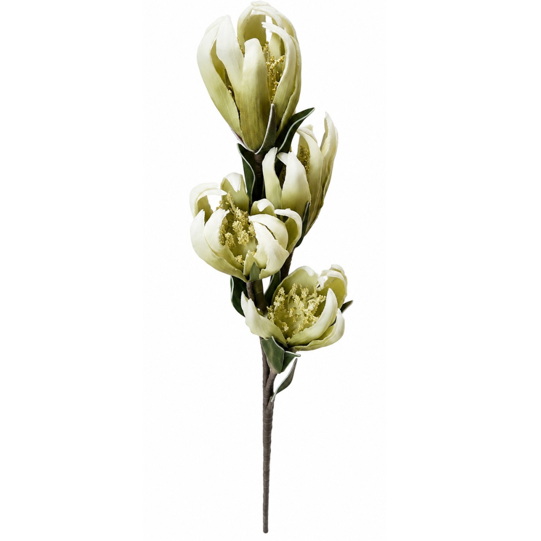 Verdant Champaca Magnolia Artificial Flower | Diwali Decor - https://artecasa.in/