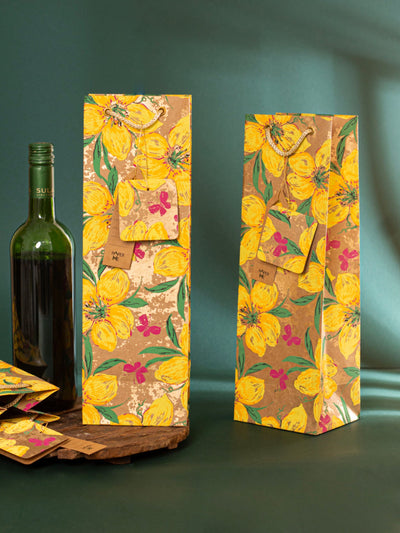 Phulwari Wine Bag