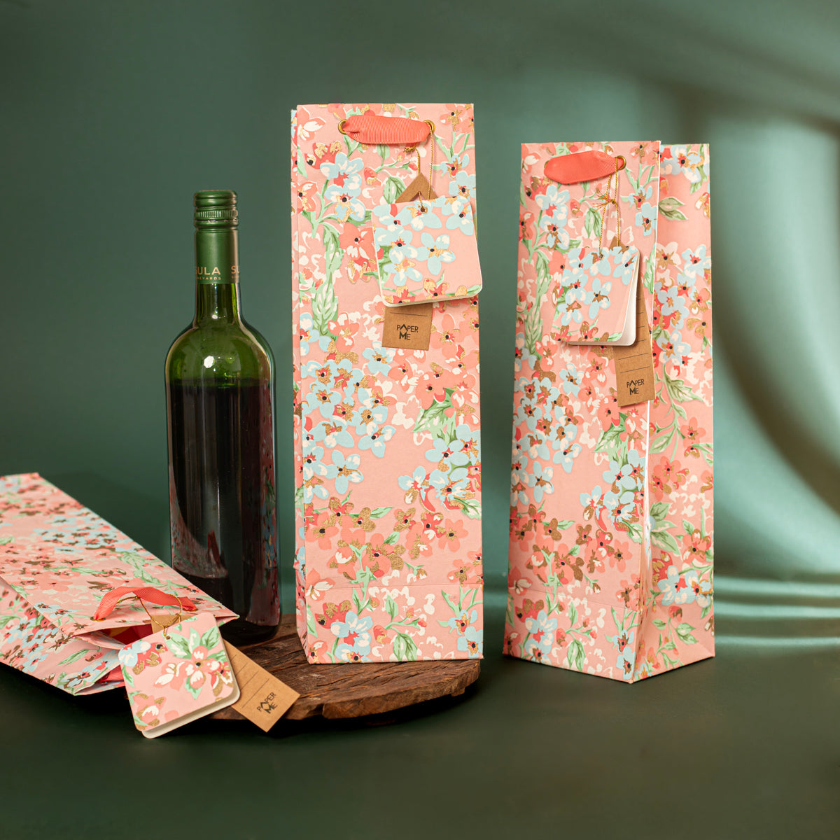 Bloom Flower Wine Bag