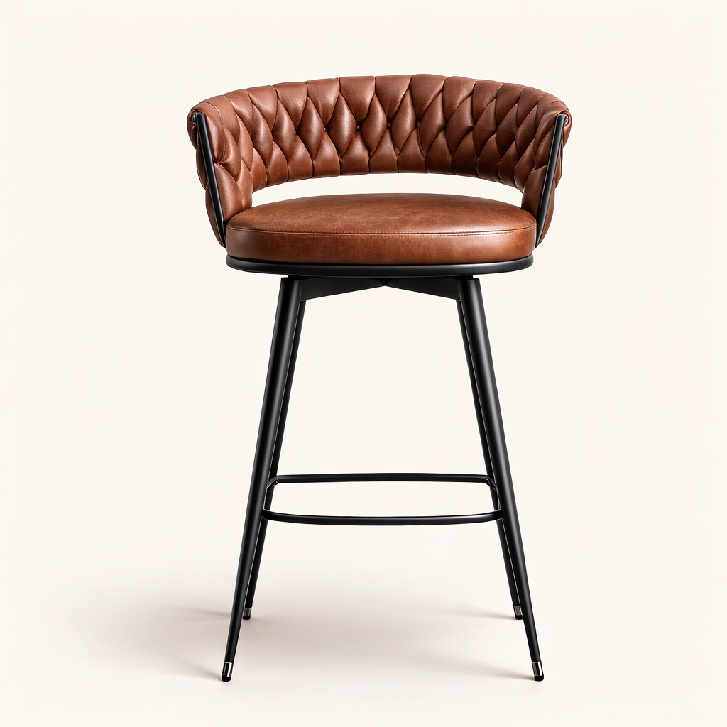 Presley Bar Stool - Brown